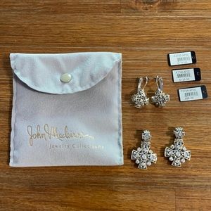 NWT cross earrings & pendants